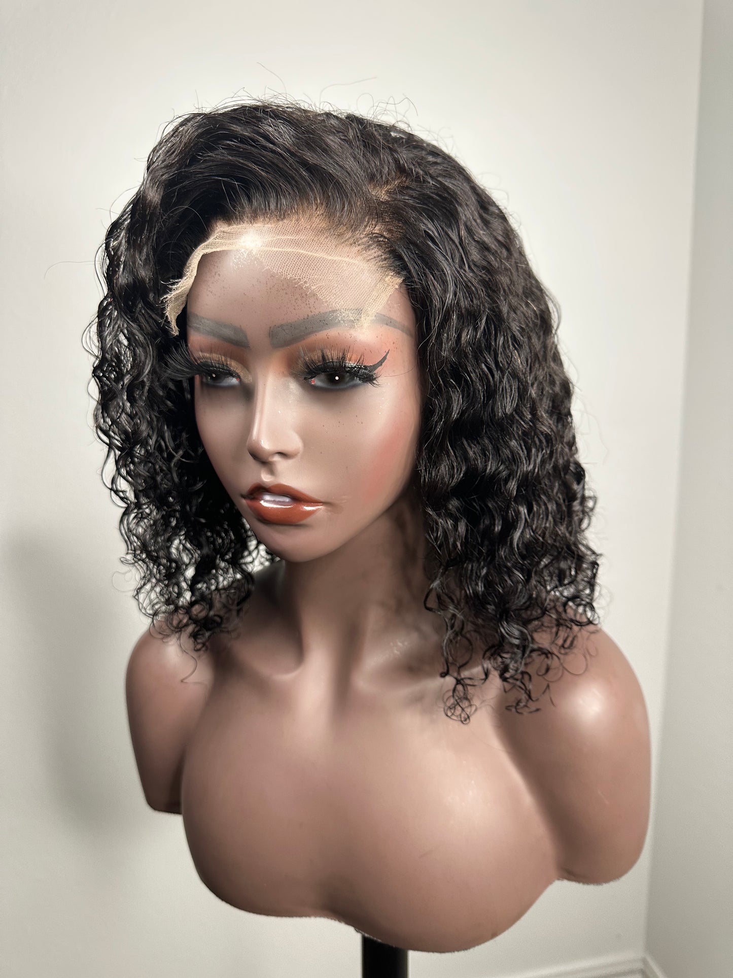 Mya - Curly Bob Wig