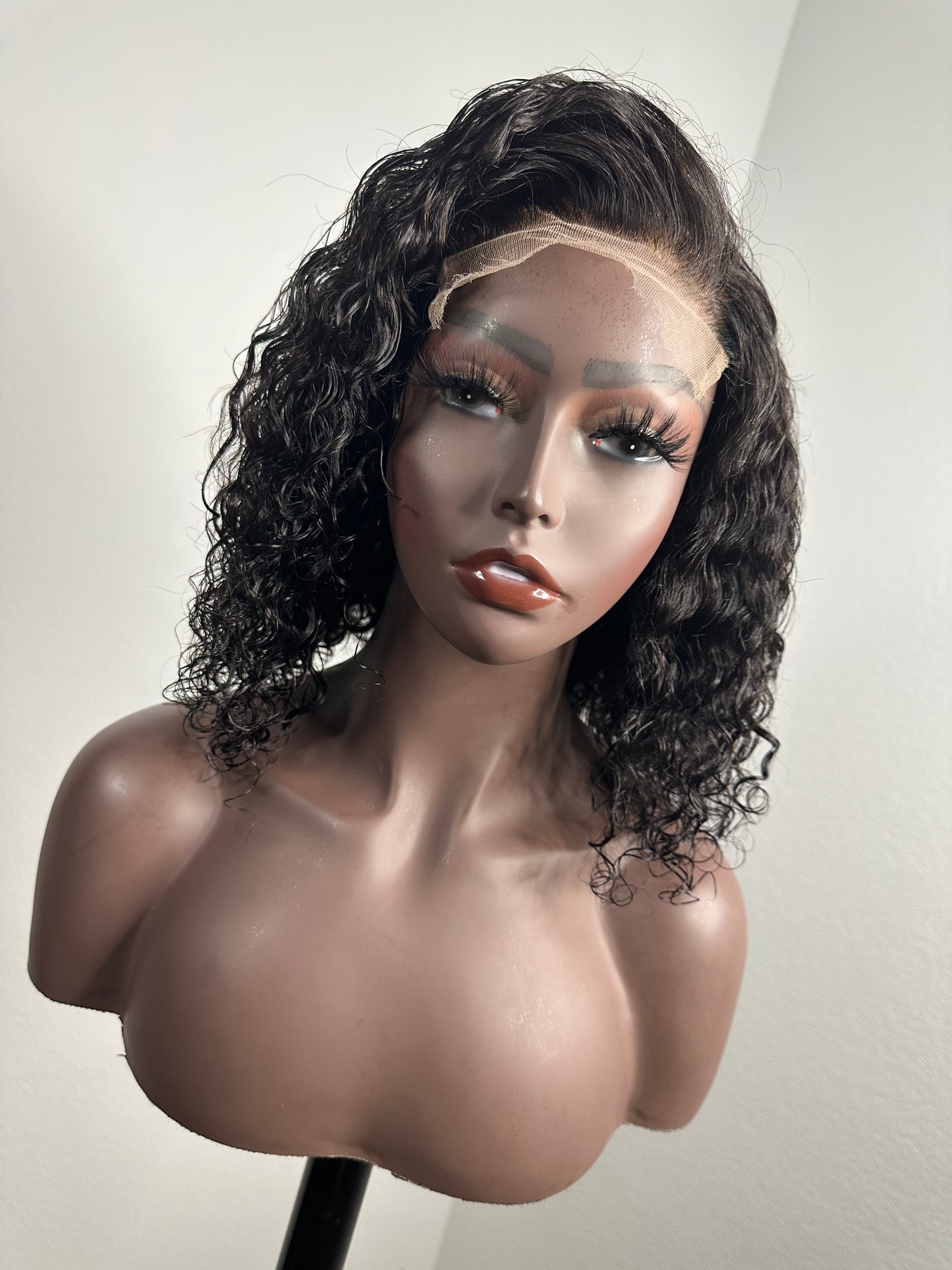 Mya - Curly Bob Wig